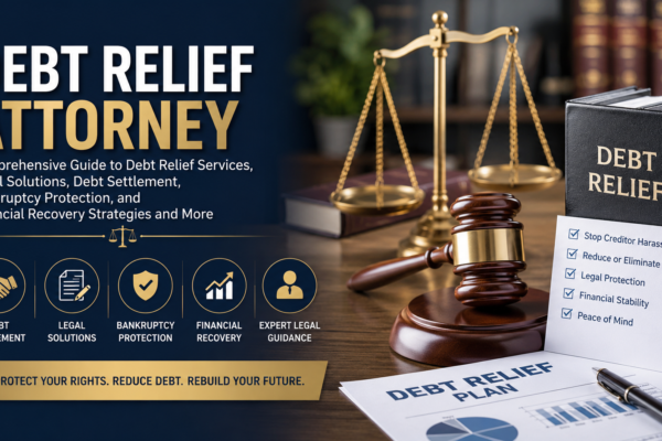 Debt Relief Attorney: Comprehensive Guide to Debt Relief Services, Legal Solutions, Debt Settlement, Bankruptcy Protection, and Financial Recovery Strategies and More