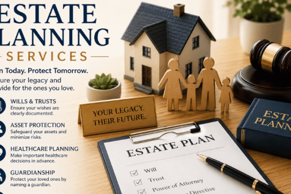 Estate Planning Services: A Complete Guide to Protecting Your Assets, Minimizing Taxes, and Securing Your Family’s Financial Future