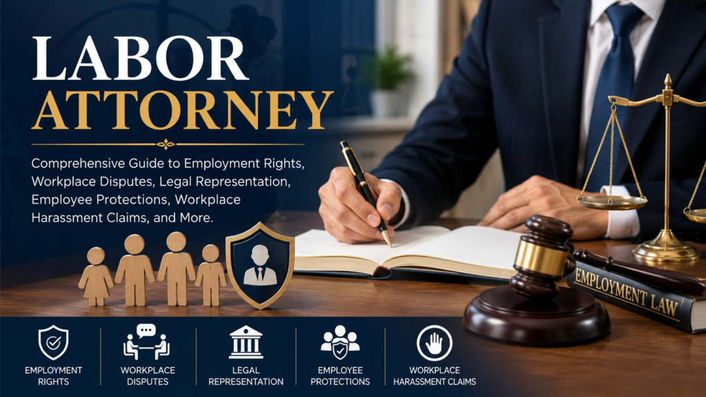 Labor Attorney: Comprehensive Guide to Employment Rights, Workplace Disputes, Legal Representation, Employee Protections, Workplace Harassment Claims, and More