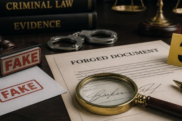 Forgery Crime: Laws, Penalties, Elements, Defenses, and What to Do If You’re Accused in 2026