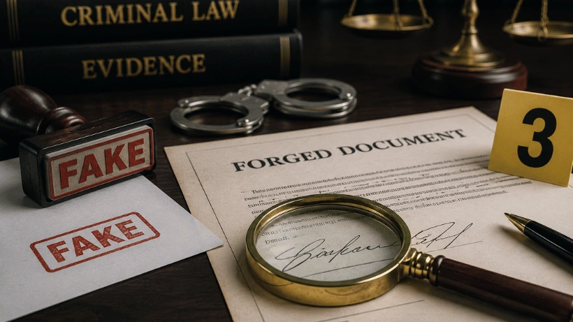 Forgery Crime: Laws, Penalties, Elements, Defenses, and What to Do If You’re Accused in 2026