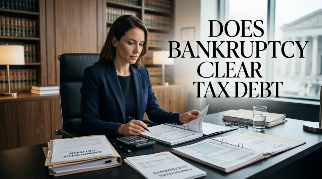 Does Bankruptcy Clear Tax Debt? A Complete U.S. Guide to Bankruptcy Chapters, IRS Liens, Tax Discharge Rules, and What Filers Need to Know