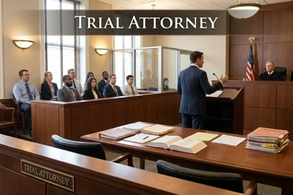 Trial Attorney: The Complete Guide to What They Do, When You Need One, and How to Choose the Right Lawyer
